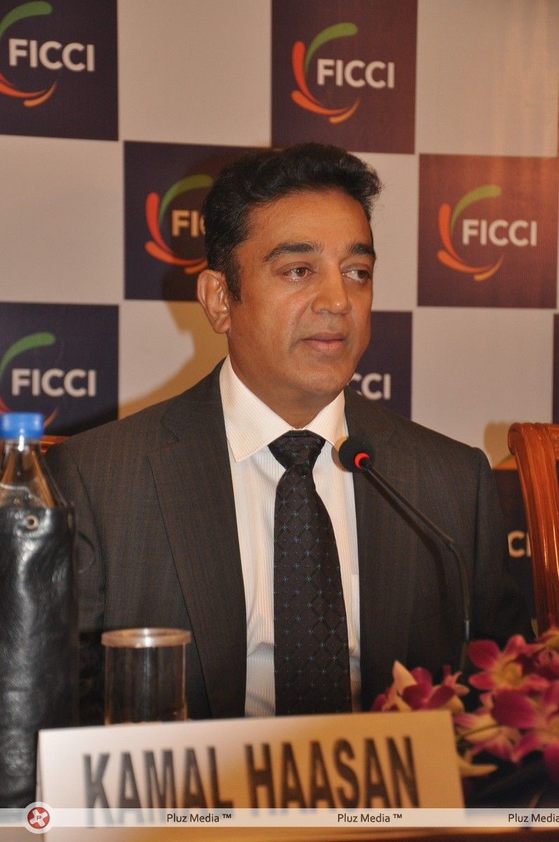 Kamal Haasan - Kamal Hassan at Federation of Indian Chambers of Commerce & Industry - Pictures | Picture 133397
